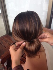 penteado Coque-Podrinho-Semipreso