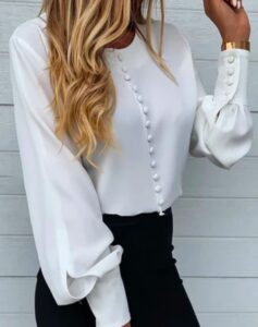 Look na Moda - Camisa Branca